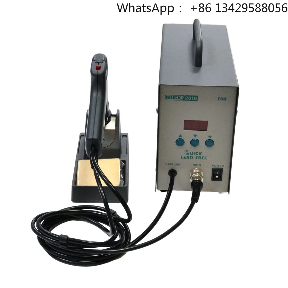 Pistola desoldadora Quick 201B - Desoldering Gun Vacuum Electric reseña y precio