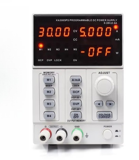 Fuente de Alimentación Digital - Programmable Dc Power Supply 60V 5A reseña y precio