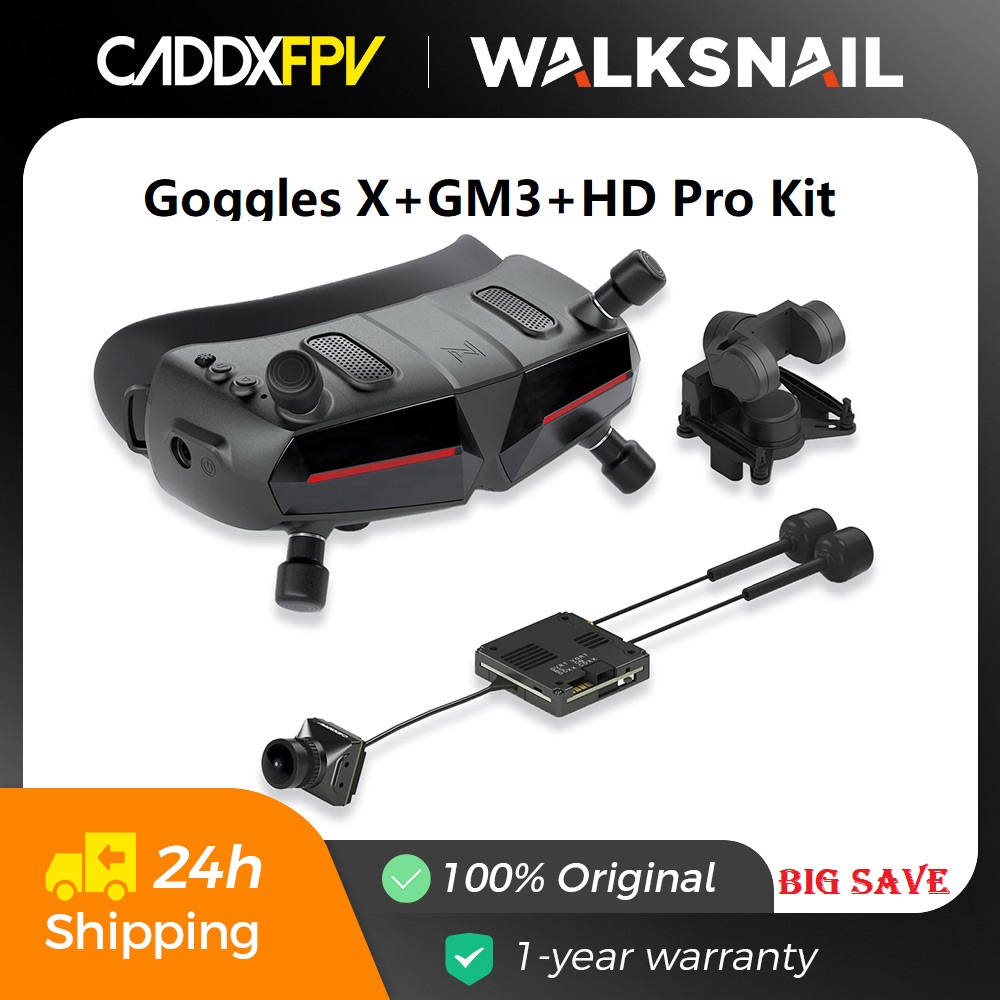Gafas Caddx Walksnail Avatar H - Fpv Goggles Avatar Hd Receiver reseña y precio