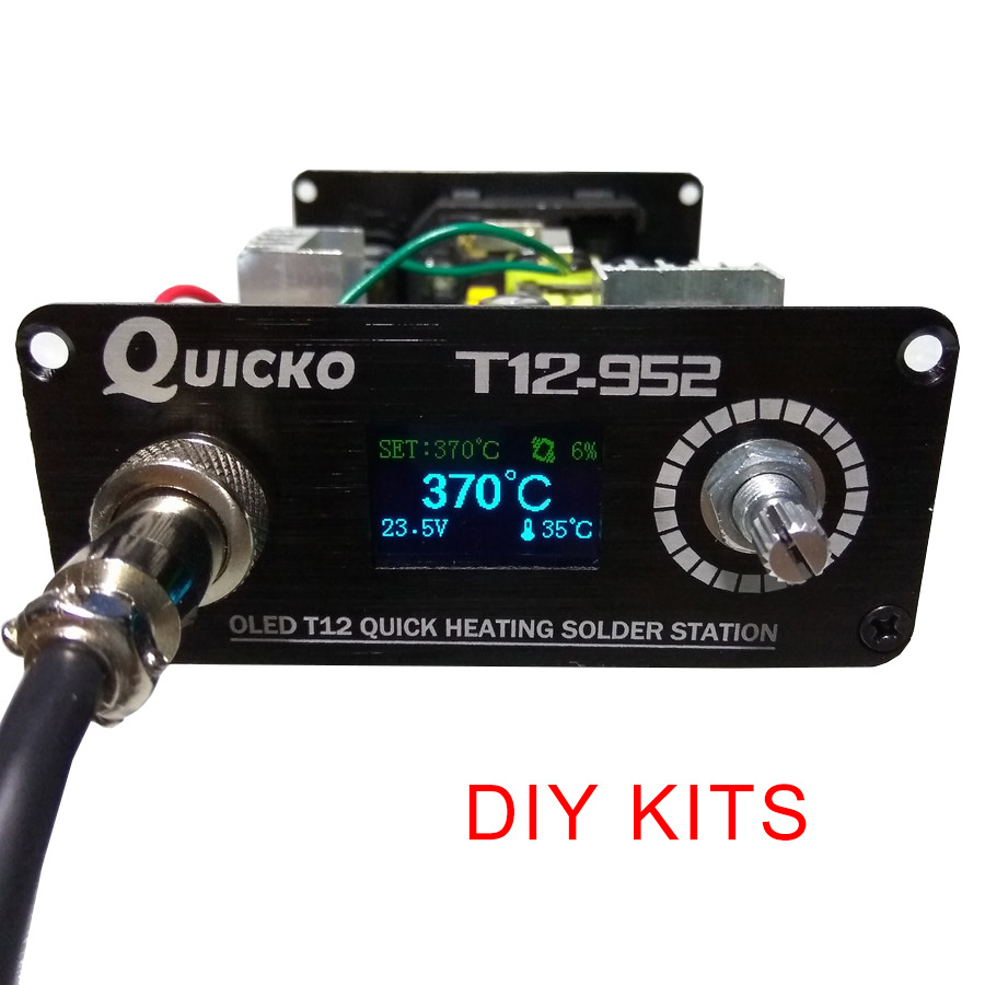 Estación de soldadura T12 STC- - Soldering Station T12 Oled reseña y precio